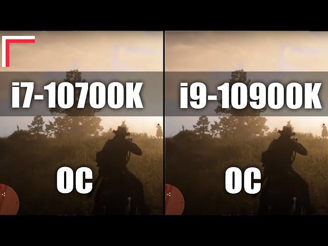 Intel Core i7-10700K OC vs Intel Core i9-10900K OC — Test in 8 Games! [1080p, 1440p]