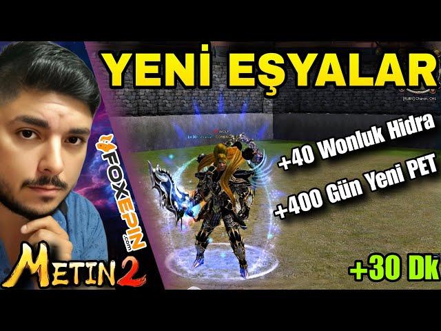 Yeni Heyecanlar | Yeni Eşyalar | +40 Wonluk Hidra | Metin2 TR Ruby#315 #metin2 #metin2tr #metin2ruby