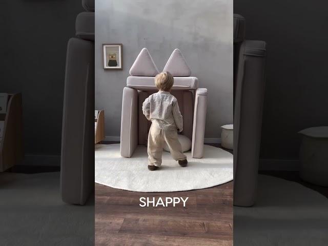 Shappy Play Sofa #baby #nursery  #kids #spielsofa #playsofa #playfurniture #kidsroom