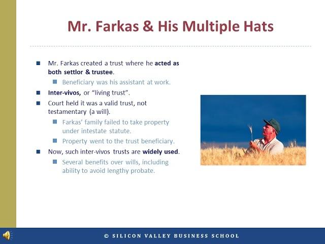 Case Study: Mr. Farkas's 1955 Trust and Its Impact on Estate Planning