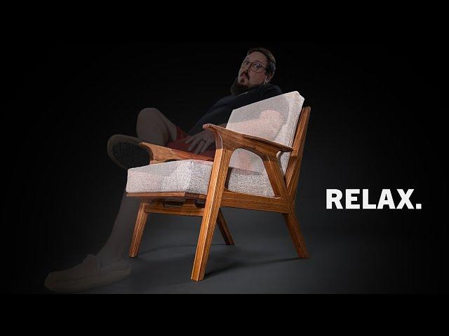 Every Woodworker is Scared to Do This | Perfect Lounge Chair