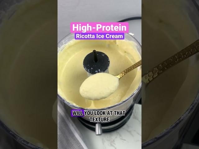 The Best High-Protein Ice Cream (2 ingredients only!) - bariatric friendly dessert #wlsrecipes #vsg