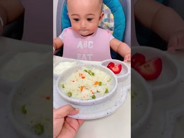 9 months old baby ‘s lunch 