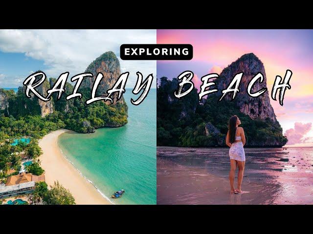 Exploring Railay Beach // Most Beautiful Beach In Thailand?