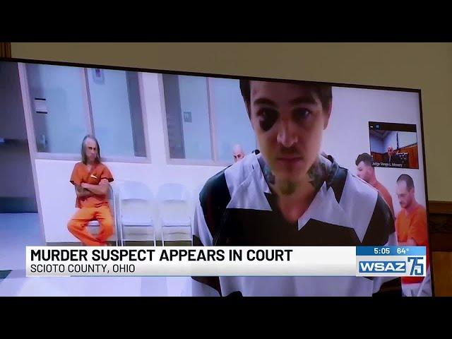 Murder suspect appears in court in Scioto County