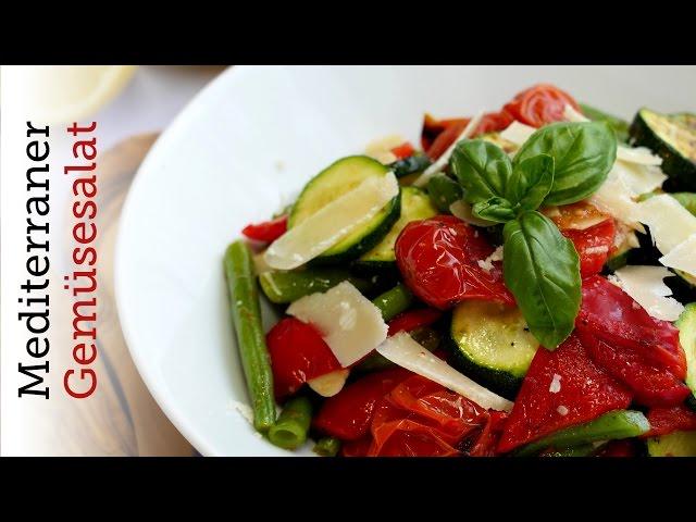 Rezept - Mediterraner Gemüsesalat (Red Kitchen - Folge 334)