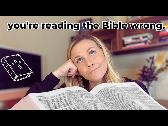 How to Read the Bible for Spiritual Change