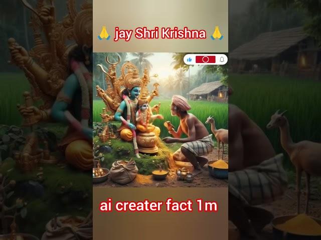  jay Shri Krishna #ai #kirshna #radha #viralshort #1million #1000subscriber #youtubeshorts