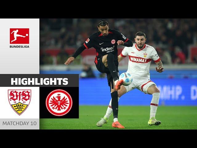 Marmoush Hits Another Freekick! | Stuttgart - Eintracht Frankfurt 2-3 | Highlights | MD 10