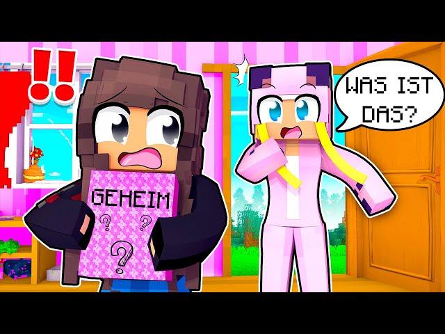 Meine FREUNDIN hat ein GEHEIMNIS!  Minecraft HAUS