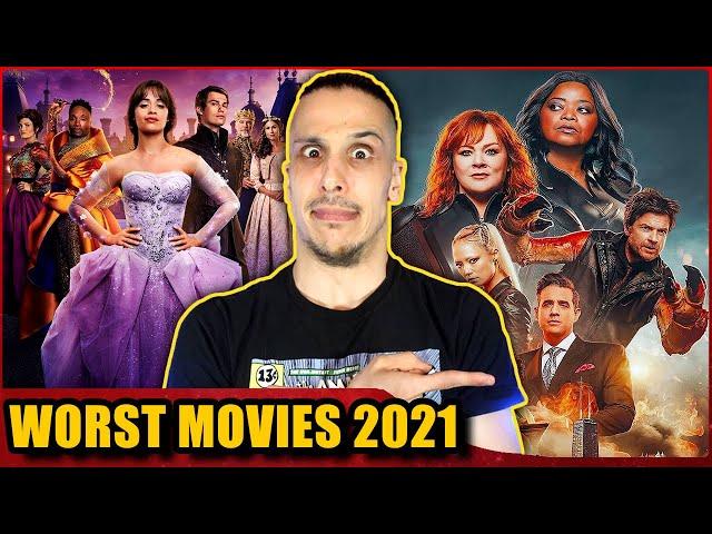 Top 10 WORST Movies of 2021!