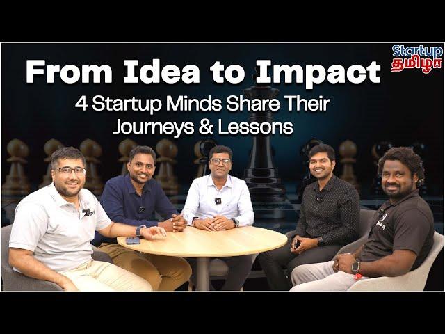 "Startup Roundtable: 4 Entrepreneurs Discussing Struggles & Strategies" | Startup Talks | Episode 05