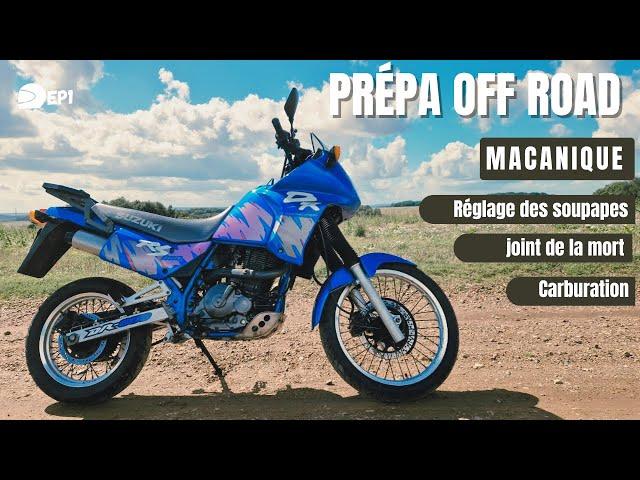 Projet Suzuki 650 DRSE : Préparation et Optimisation pour l'Off-Road Ep1