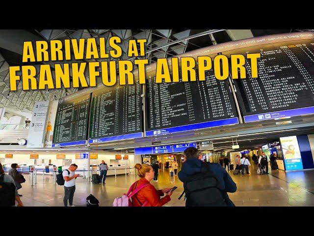 ⭐Your Virtual Arrival at FRANKFURT AIRPORT (FRA)