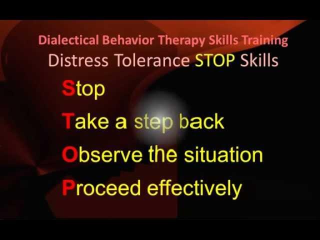 Distress Tolerance STOP Skills - Ep 3a - DBT Peer Connections