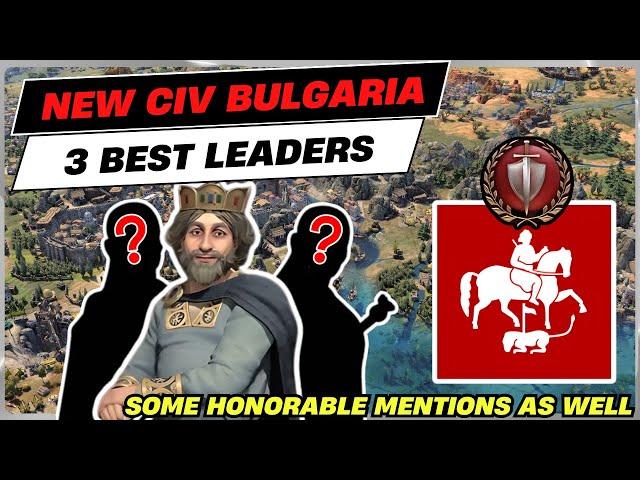 3 Best Leaders for Bulgaria in Civ 7! | Civ 7 DLC | Civ 7 Crossroads of the World