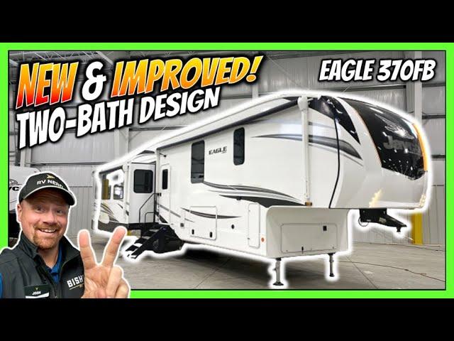 WOW • MASSIVE Bathroom Ensuite!! 2023 Eagle 370FB Fifth Wheel by Jayco RV