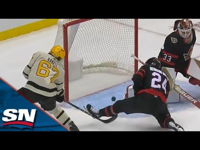 Penguins' Rickard Rakell And Jason Zucker Combine To Score Two Goals In 43 seconds Vs. Senators