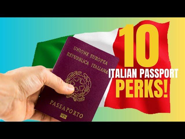 10 PERKS of an ITALIAN PASSPORT #dualcitizenship