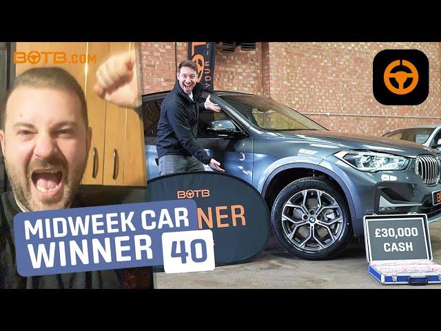 BOTB Midweek Car Competition Winner! Adrian Zvinca – BMW X1 xDrive20d X-Line + £30k – Week 6 2021