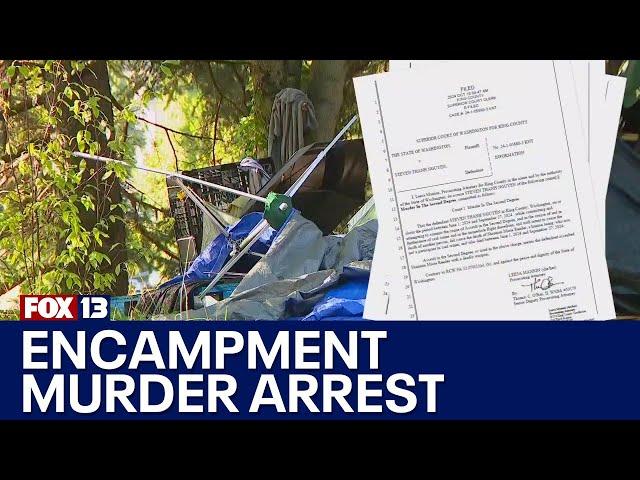 Man charged with Seattle encampment murder | FOX 13 Seattle