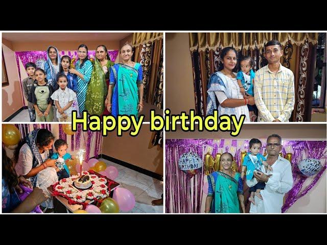 આજે મારા નક્ષ નો જન્મદિવસ છે || Happy Birthday naksh || Bhavesh Joshna vlogs ||