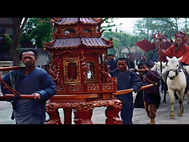 Beijing, China 1910 in color [60fps, Remastered] w/added sound