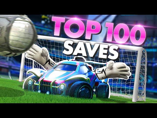 TOP 100 SAVES IN ROCKET LEAGUE OF ALL TIME