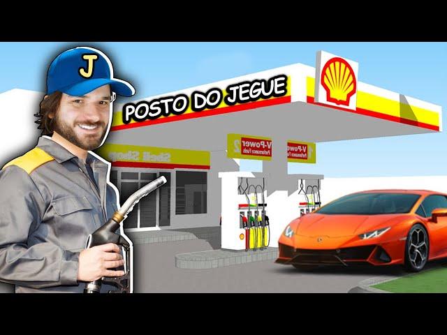 SAÍ DO YOUTUBE E ABRI MEU PRÓPRIO POSTO DE GASOLINA! - Gas Station Simulator