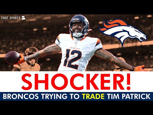 Denver Broncos TRADING Tim Patrick And Samaje Perine Or Releasing Them | Broncos News & Rumors