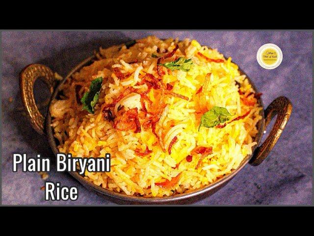 Plain biryani rice / Easy and aromatic rice recipe / Magic out of hands