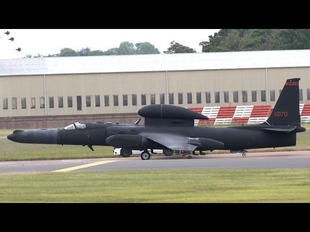 U2 spy plane and other US military aircraft in UK