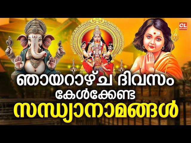 ഞായറാഴ്ച ദിവസം കേൾക്കേണ്ട സന്ധ്യാനാമങ്ങൾ | Hindu Devotional Songs Malayalam | Bhakthi Songs Live