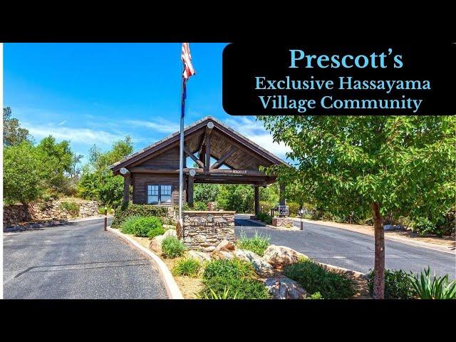 Welcome to Prescott, Arizona's Exclusive Hassayampa Village Community!