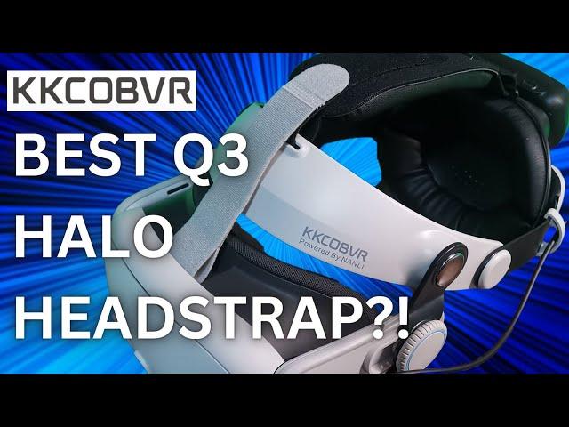 The BEST Quest 3 Halo Battery Strap! - KKCOBVR Q3 PRO - Great Value! 