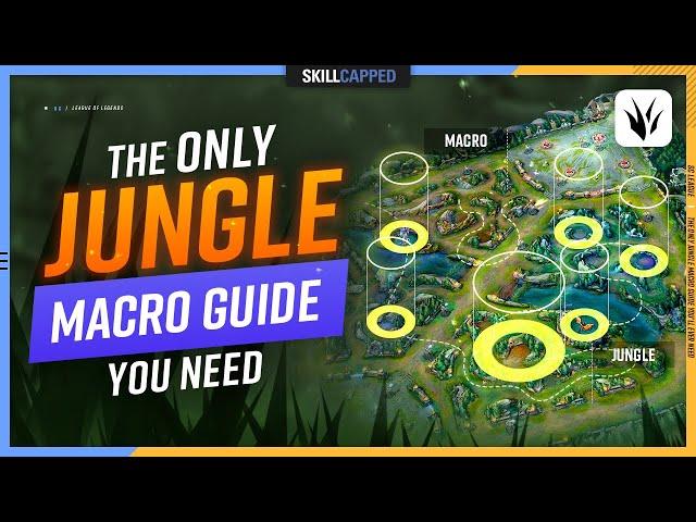 The ONLY JUNGLE MACRO Guide You'll EVER NEED - League of Legends