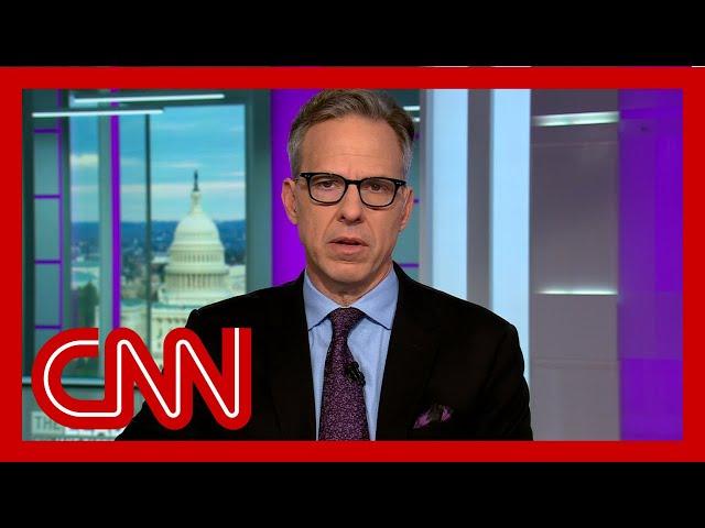 Jake Tapper slams Vance and Trump hypocrisy on dangerous rhetoric