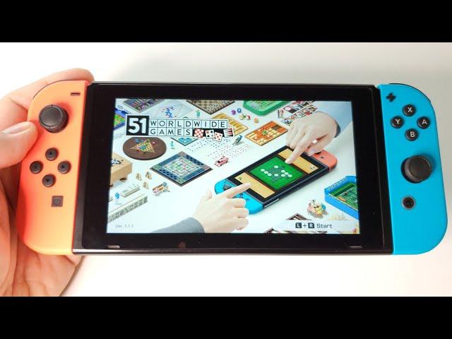 Clubhouse Games: 51 Worldwide Classics | Nintendo Switch handheld gameplay