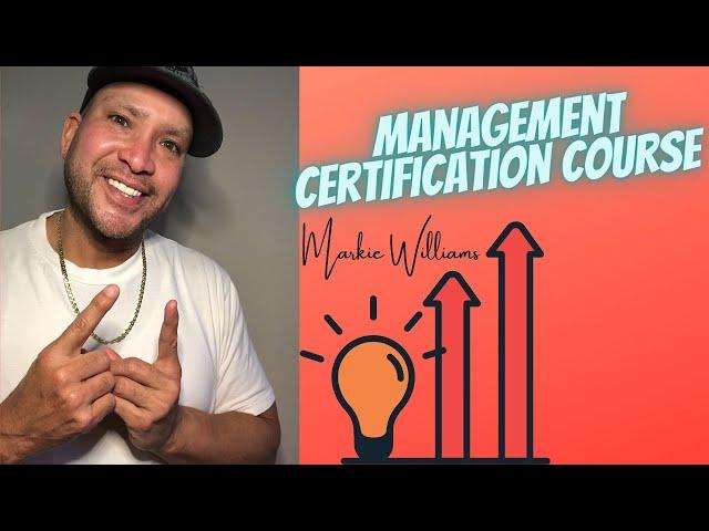 Management Skills Certification Course