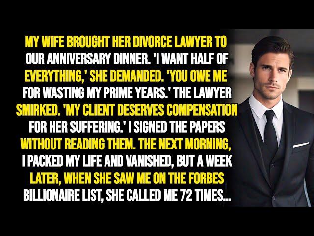 My Ex-Wife Called Me 72 Times After Divorce—Then She Discovered My Real Net Worth Was $3.2 Billion