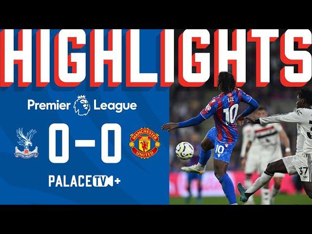 UNBELIEVABLE SAVES  | Premier League Highlights: Palace 0-0 Man Utd