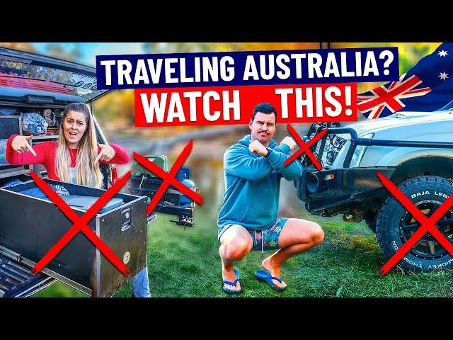 Worst 7 items/4wd mods to Take Travelling Australia