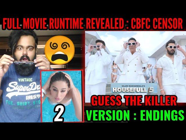 BREAKING NEWS : HOUSEFULL 5 FULL MOVIE RUNTIME | 2 SHOCKING ENDING VERSIONS | AKSHAY KUMAR | EPIC