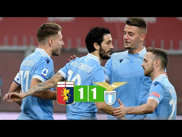 Genoa vs Lazio 1-1 All Goals & Highlights 03/01/2021