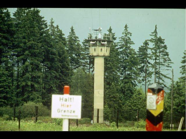 Die innerdeutsche Grenze im Herbst 1989