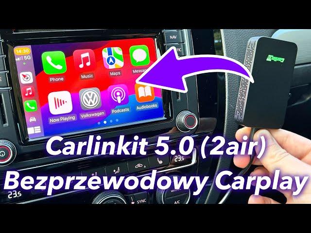 Bezprzewodowy Apple CarPlay i Android Auto. Carlinkit 5.0 2air. Instalacja w aucie i recenzja.