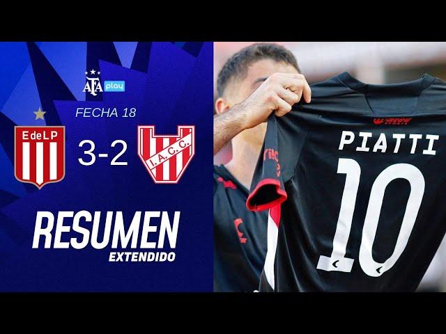 Estudiantes de La Plata 3-2 Instituto  | #TorneoBetano | Resumen Extendido | Fecha 18