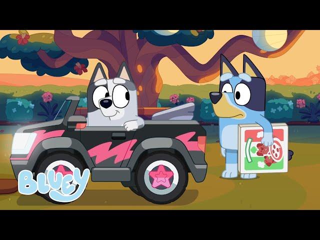 Chicas de la pizza  | Episodio completo | Bluey  Español Canal Oficial 