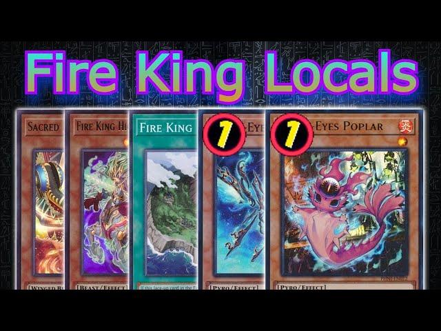 Fire King Snake-Eye | Yu-Gi-Oh! Locals Edition | With Bonus Deck Profile