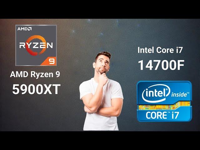 AMD Ryzen 9 5900XT VS Intel Core i7 14700F